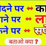 Hindi Paheliyan: खरीदने पर – काला, जलाने पर – लाल, फेंकने पर – सफेद, बताओ क्या?